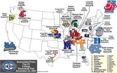 Ncaa Basketball on Ncaa Basketball Teams